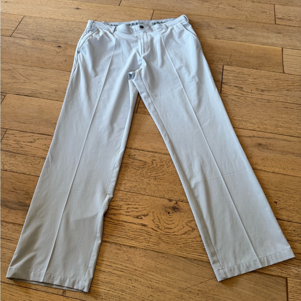 Adidas Men's Light Gray Golf Pants Men's Sz 36/32‎ (573)